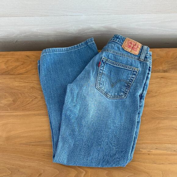 Levi's 519 Flare Jeans Light Wash - Picture 2 of 7